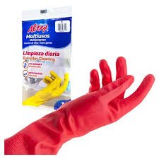 GUANTES DE LATEX ALTEX LIMPIEZA DIARIA 6 1/2, 7, 7 1/2, 8, 8 1/2, 9