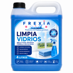 LIMPIA VIDRIOS 4 LITROS MARCA FREXIA