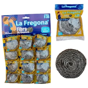 MEGA FIBRA LA FREGONA TIRA CON 12 PIEZAS