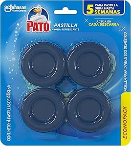 PASTILLA AZUL PATO  4 PACK
