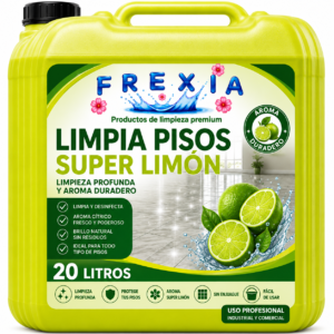 LIMPIA PISOS SUPER LIMON 20 LITROS FREXIA